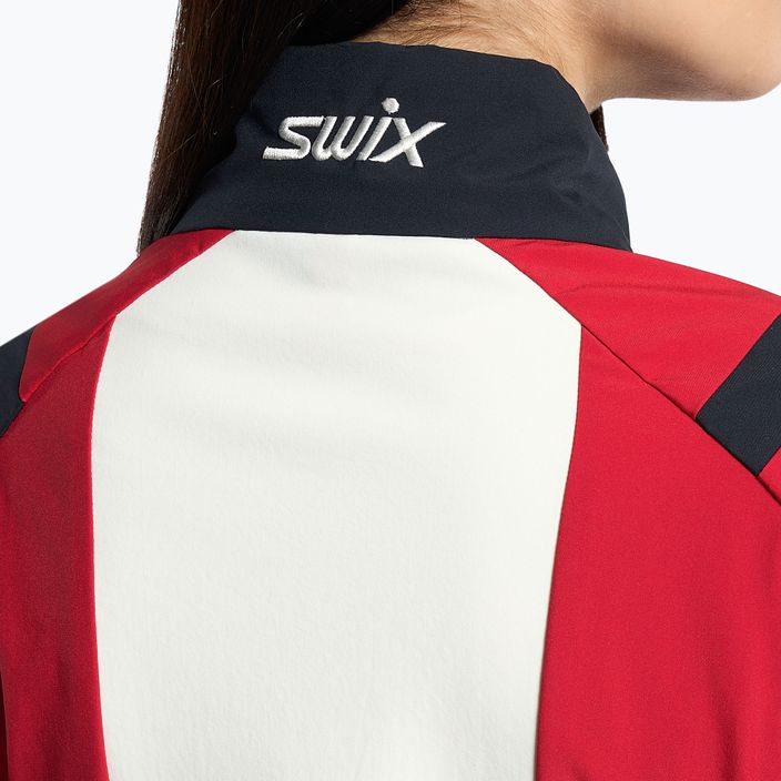 Women's cross-country ski jacket Swix Infinity red 15246-99990 5