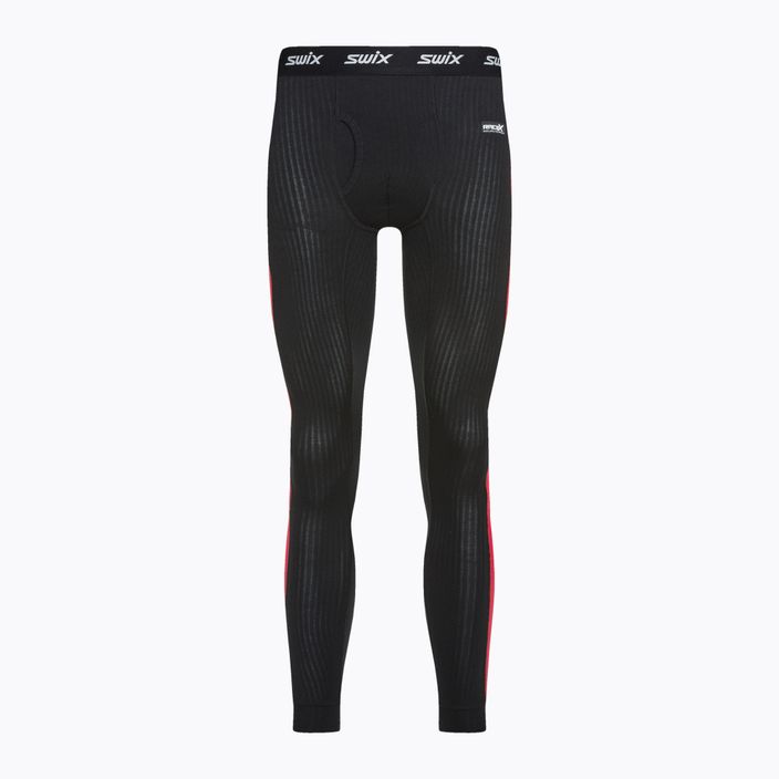 Men's Swix Racex Bodyw thermal pants navy blue and red 41801-99990