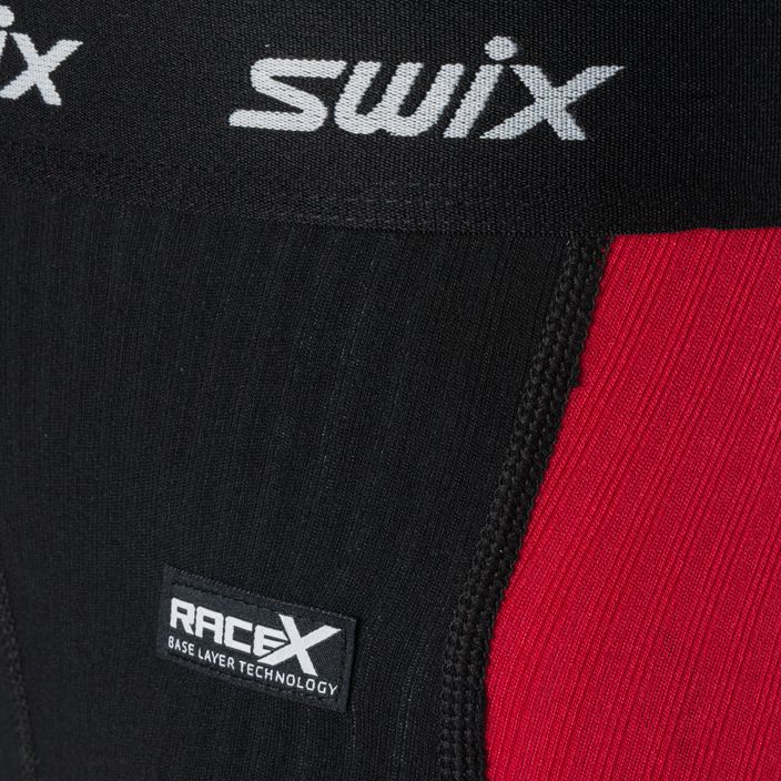 Men's Swix Racex Bodyw thermal pants navy blue and red 41801-99990 3