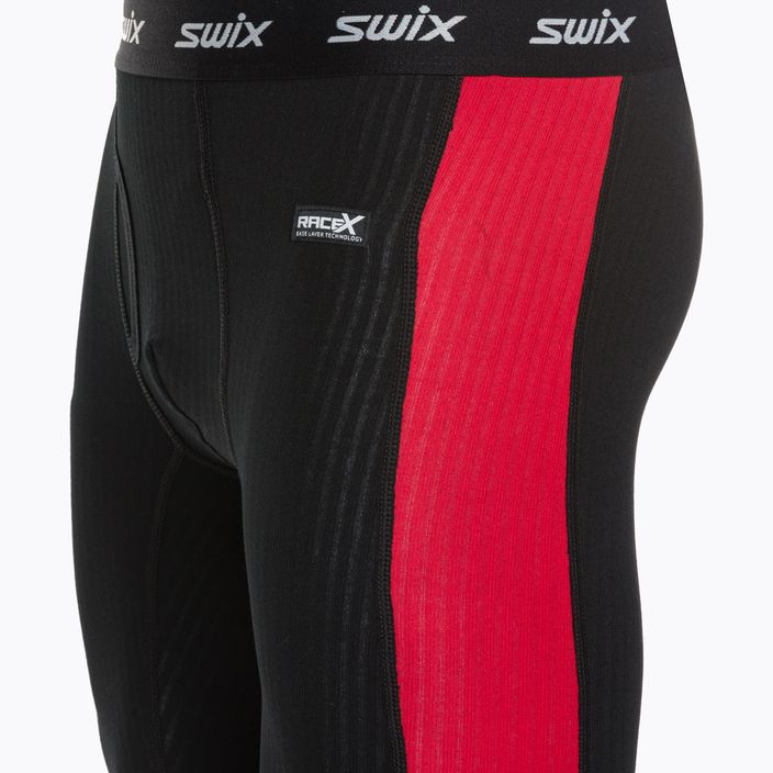 Men's Swix Racex Bodyw thermal pants navy blue and red 41801-99990 4
