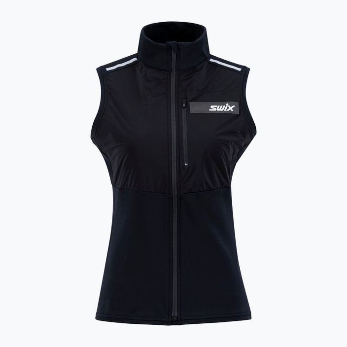 Swix Focus Warm women's ski waistcoat black 11216-10000 6