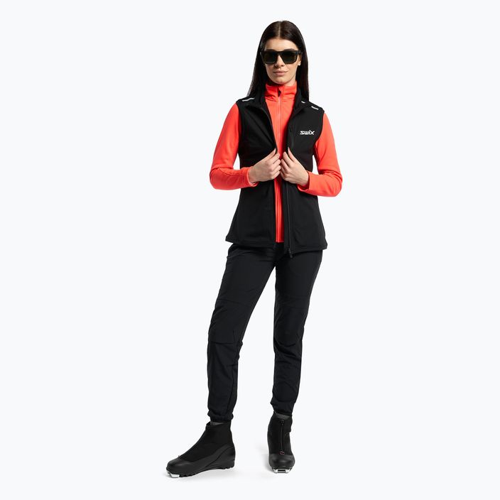 Swix Focus Warm women's ski waistcoat black 11216-10000 2