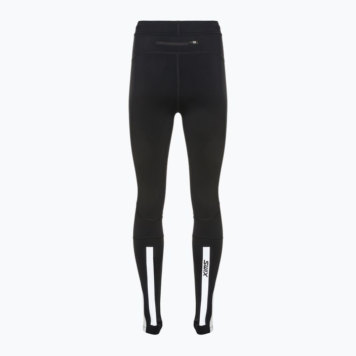 Swix Focus Warm women's thermal pants black and white 22456-10041 2