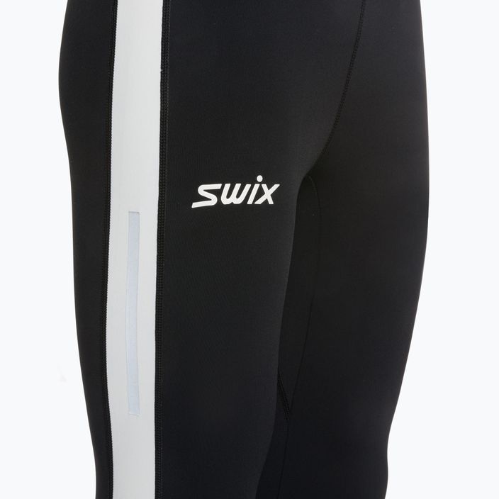 Swix Focus Warm women's thermal pants black and white 22456-10041 3