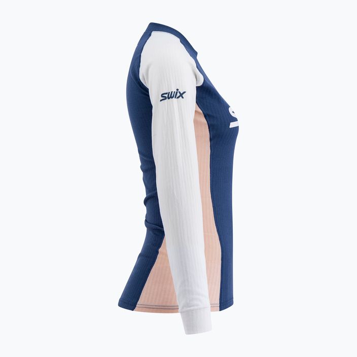 Women's thermal T-shirt Swix Racex Bodyw blue and white 40816-75400 2