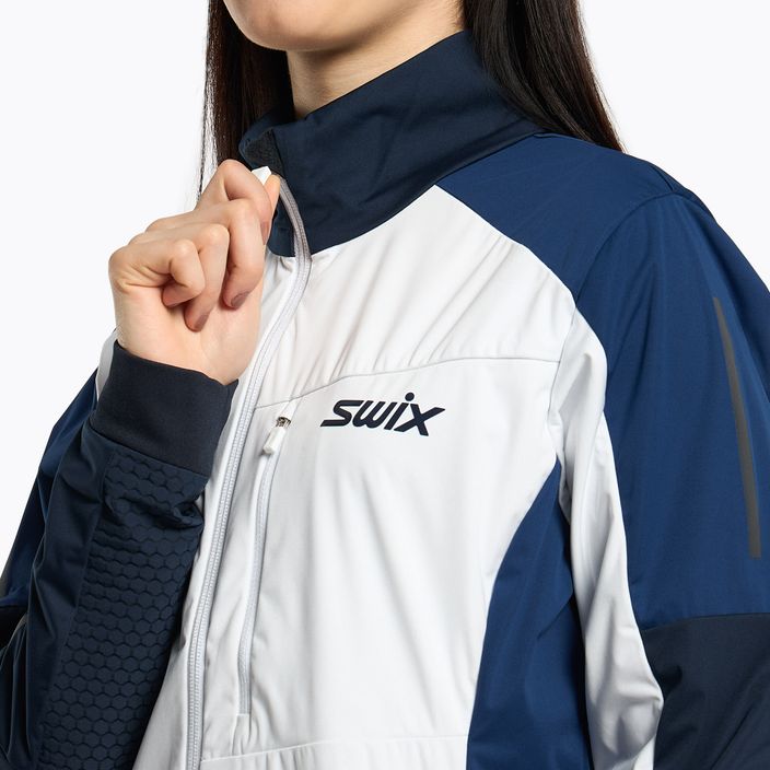 Swix Dynamic women's cross-country ski jacket white-blue 12591-99990 4