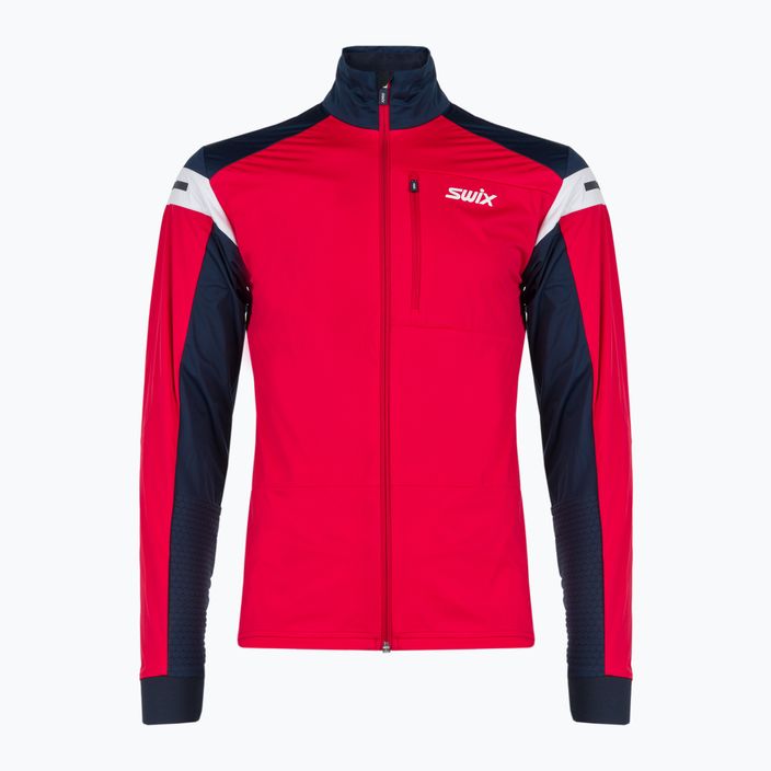 Men's Swix Dynamic cross-country ski jacket red 12591-99990