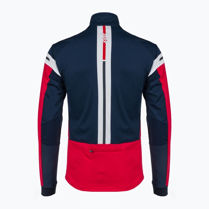 Men's Swix Dynamic cross-country ski jacket red 12591-99990 2