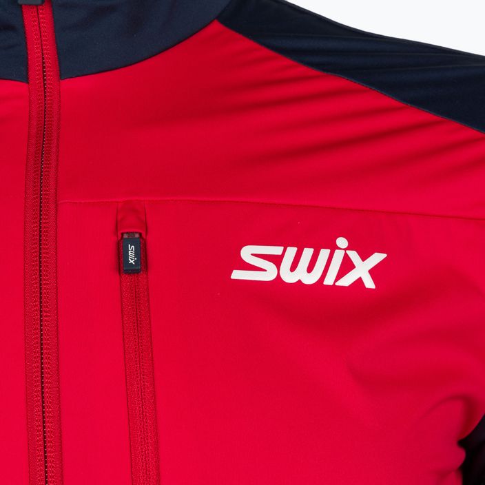 Men's Swix Dynamic cross-country ski jacket red 12591-99990 3