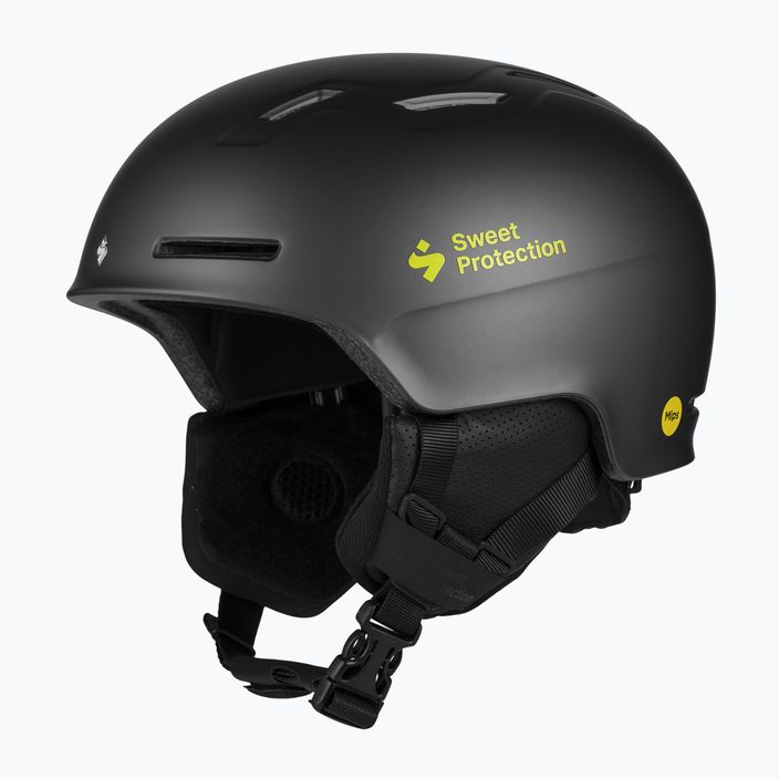 Sweet Protection Winder MIPS Jr slate gray/fluo children's ski helmet 7