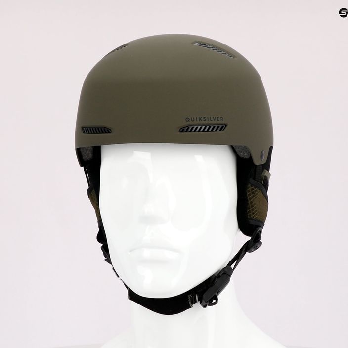 Quiksilver Lawson brown snowboard helmet EQYTL03053 9