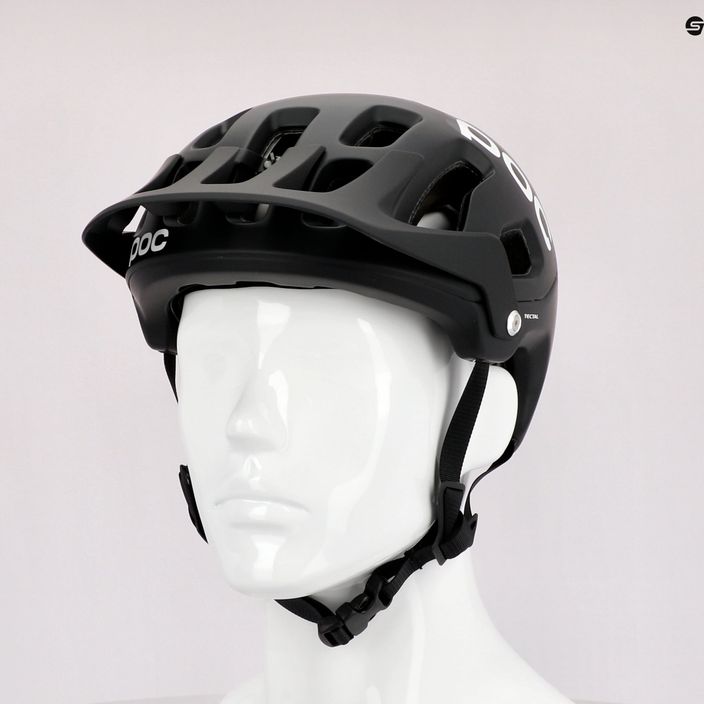 Bicycle helmet POC Tectal uranium black matt 9