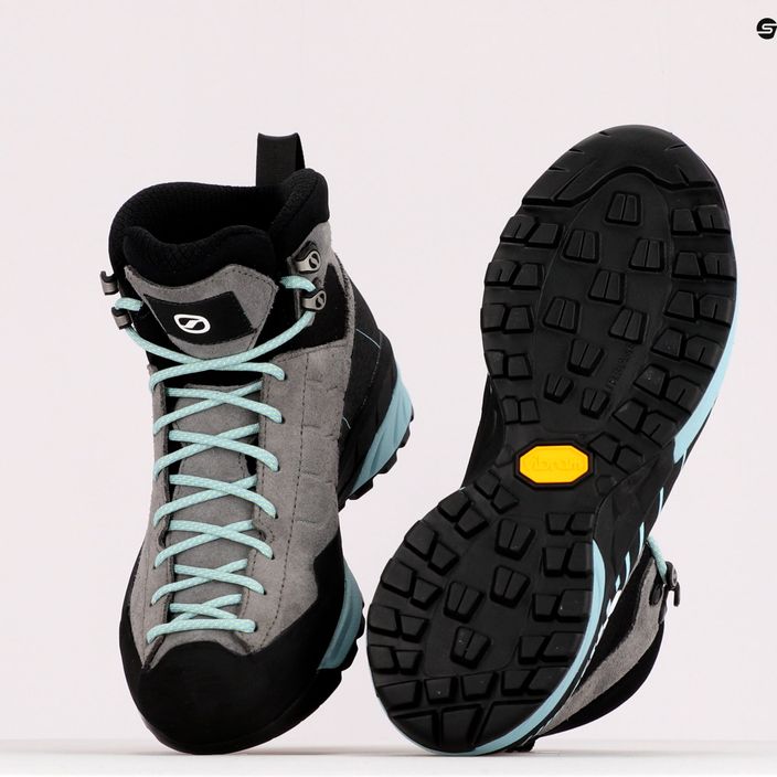 Women's approach shoes SCARPA Mescalito Mid GTX grey 72097-202 9