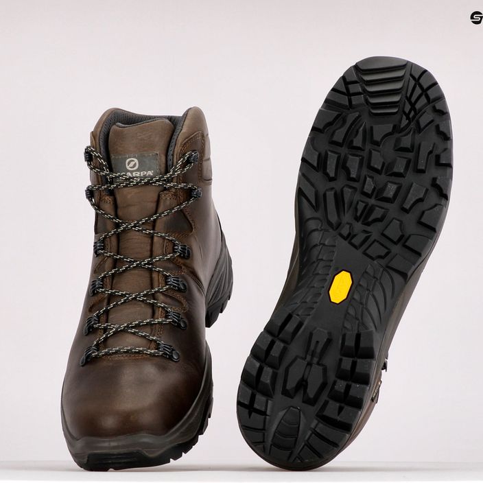 Men's trekking boots SCARPA Terra GTX brown 30020-200 9
