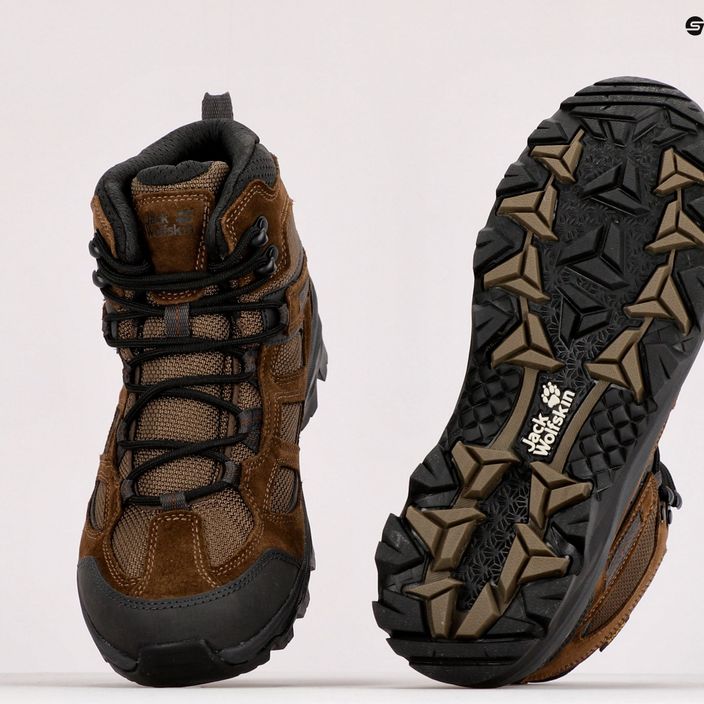 Jack Wolfskin men's trekking boots Vojo 3 Texapore brown 4042461_5298 9