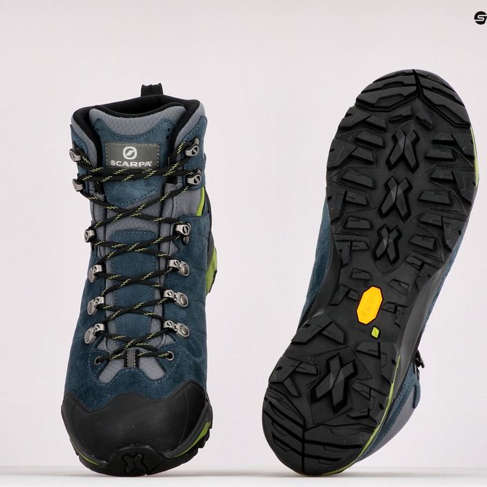 Men's trekking boots SCARPA ZG GTX green 67075-200 9