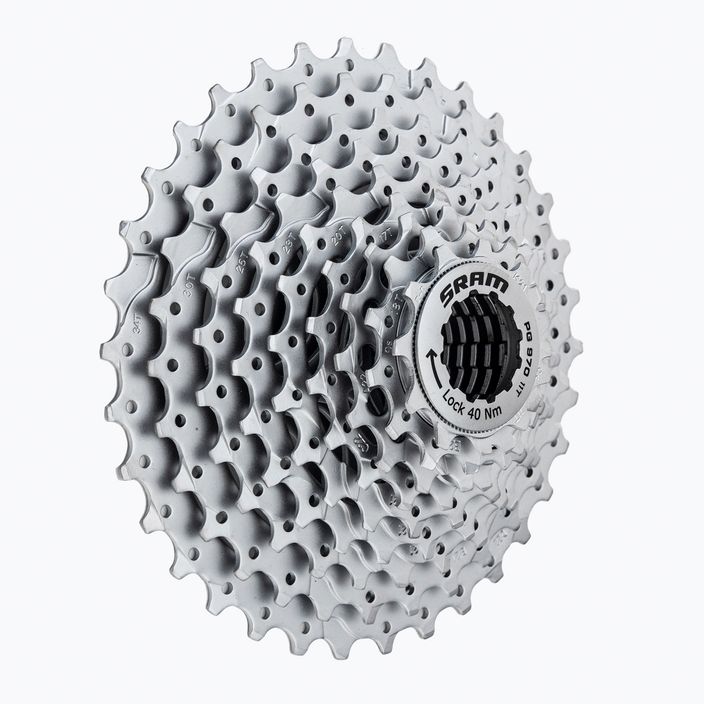 SRAM 07A CS PG-970 11-34 9 Speed silver bicycle cassette 00.0000.200.394