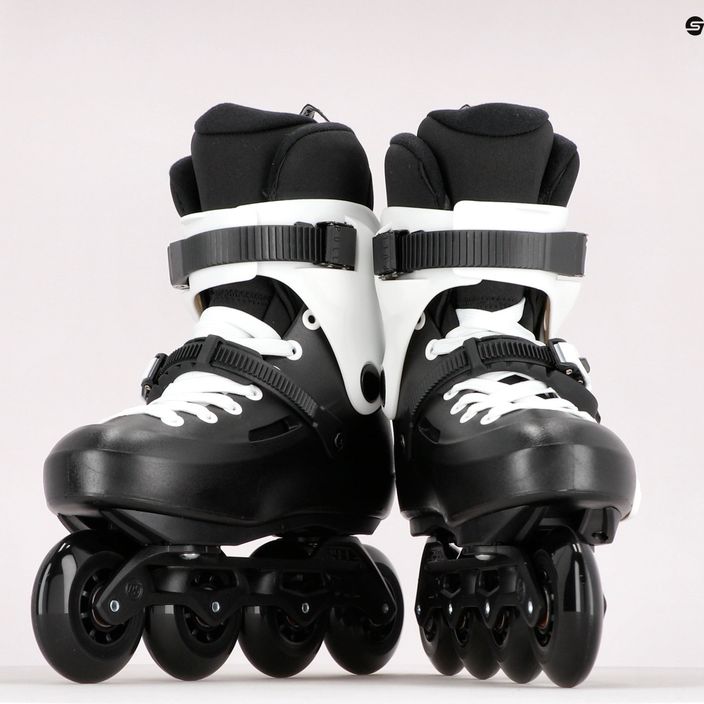 Powerslide men's roller skates Zoom Pro 80 black and white 880237 15