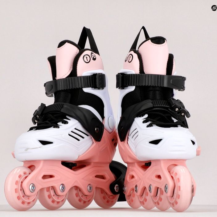 Powerslide Khaan Junior LTD children's roller skates white and pink 940672 9