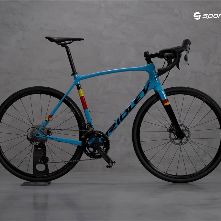 Ridley Kanzo Speed GRX800 gravel bike 2x KAS01As blue SBIXTRRID454 14