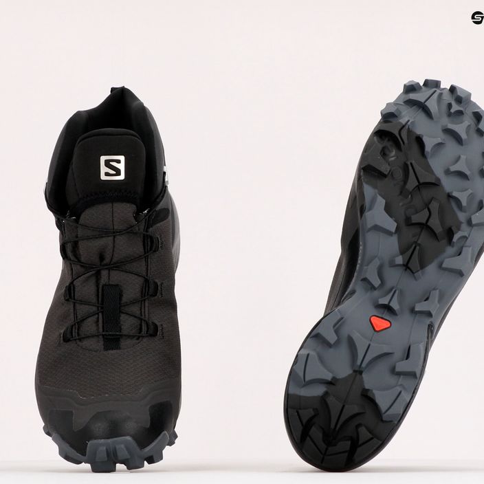 Salomon Cross Hike Mid Gore-Tex men's trekking shoes black L41118500 10