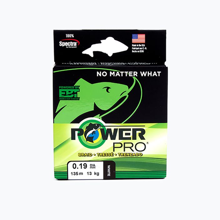 Shimano Power Pro white spinning braid