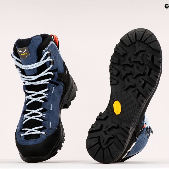 Women's trekking boots Salewa MTN Trainer 2 Mid GTX navy blue 00-0000061398 11