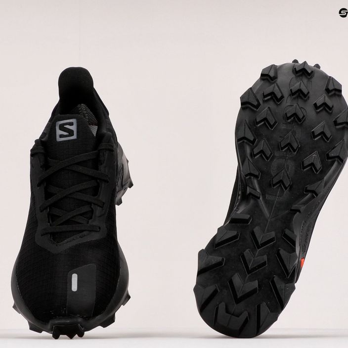 Salomon Alphacross 3 GTX women's trail shoes black L41447400 9