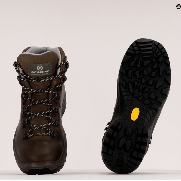 Women's trekking boots SCARPA Terra GTX brown 30020-202 9