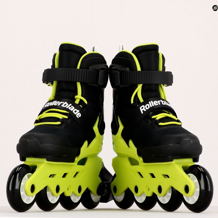 Rollerblade Microblade children's roller skates black and yellow 7101700215 9