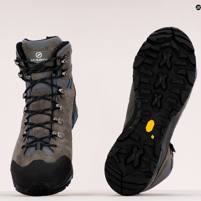 Men's trekking boots SCARPA ZG TREK GTX grey 67075-200 10