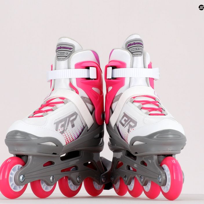 Bladerunner by Rollerblade Phoenix G children's roller skates pink 0T101100 6R2 13