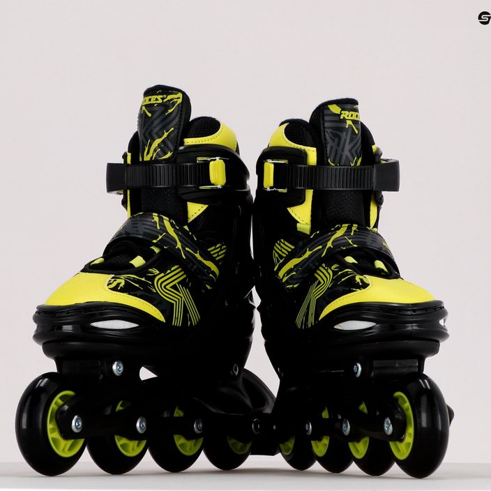 Roces Jokey 3.0 children's roller skates black/yellow 400845 9