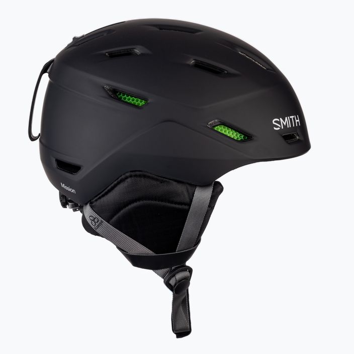 Smith Mission ski helmet black E00696 4