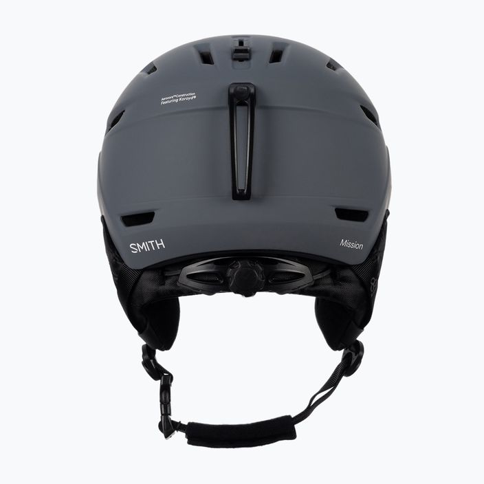 Smith Mission ski helmet grey E00696 3