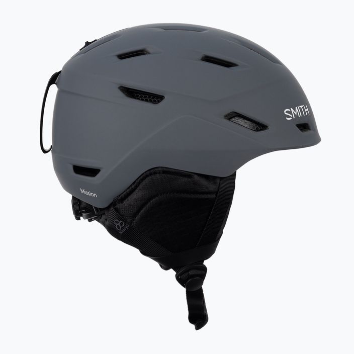 Smith Mission ski helmet grey E00696 4