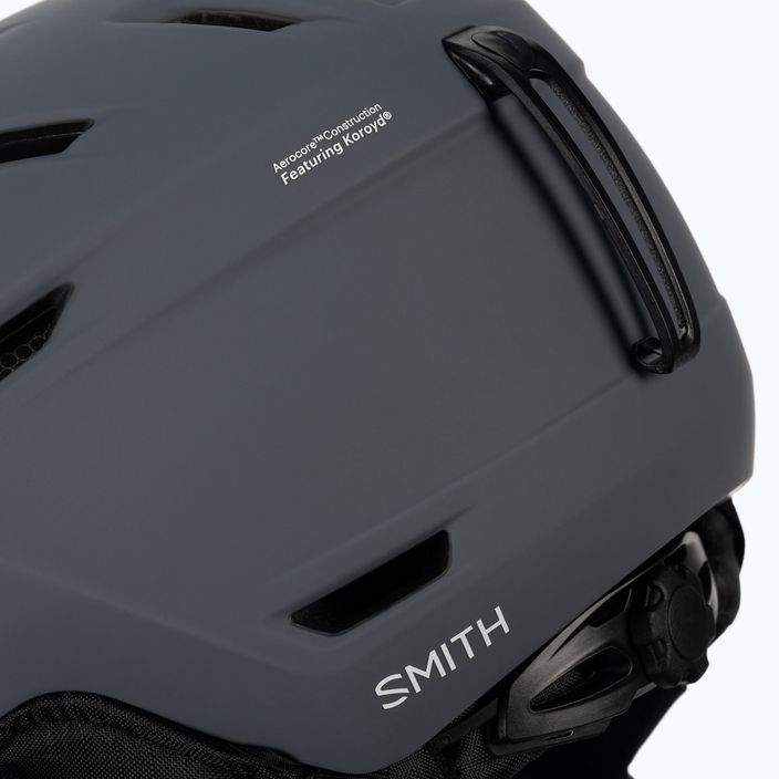 Smith Mission ski helmet grey E00696 7