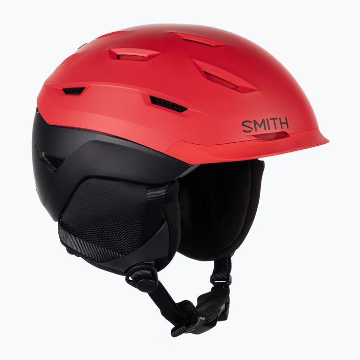 Smith Level ski helmet red/black E00629