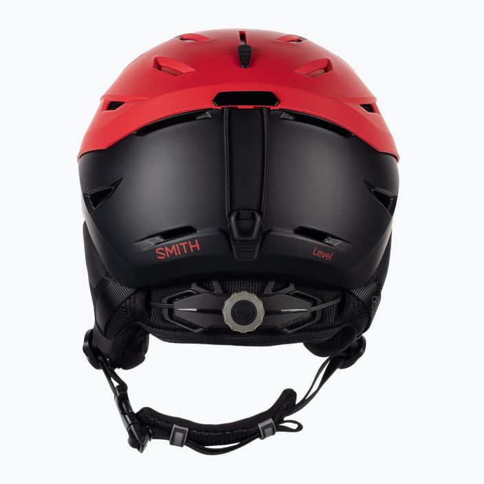 Smith Level ski helmet red/black E00629 3