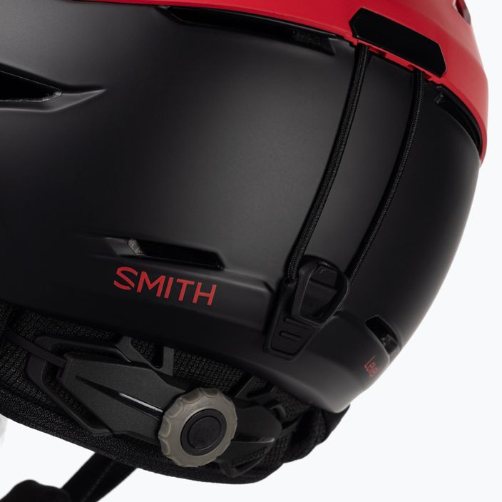 Smith Level ski helmet red/black E00629 6