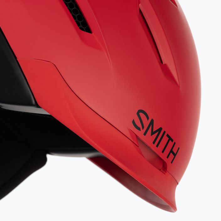 Smith Level ski helmet red/black E00629 8