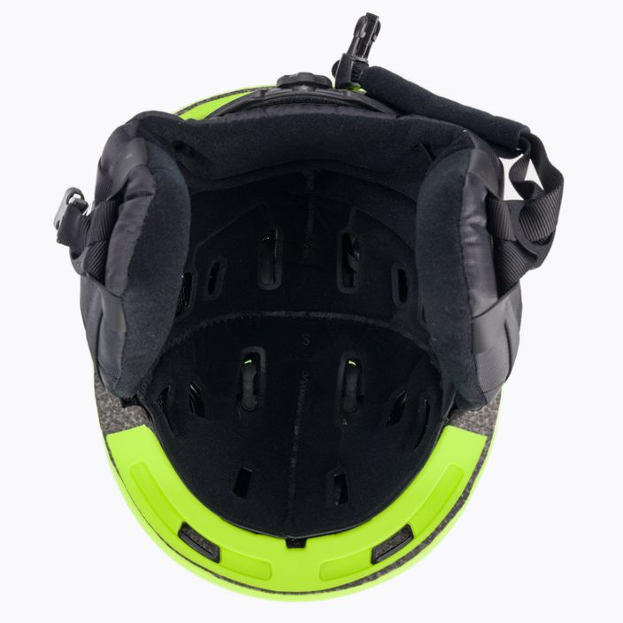 Smith Mission green ski helmet E006962U 5