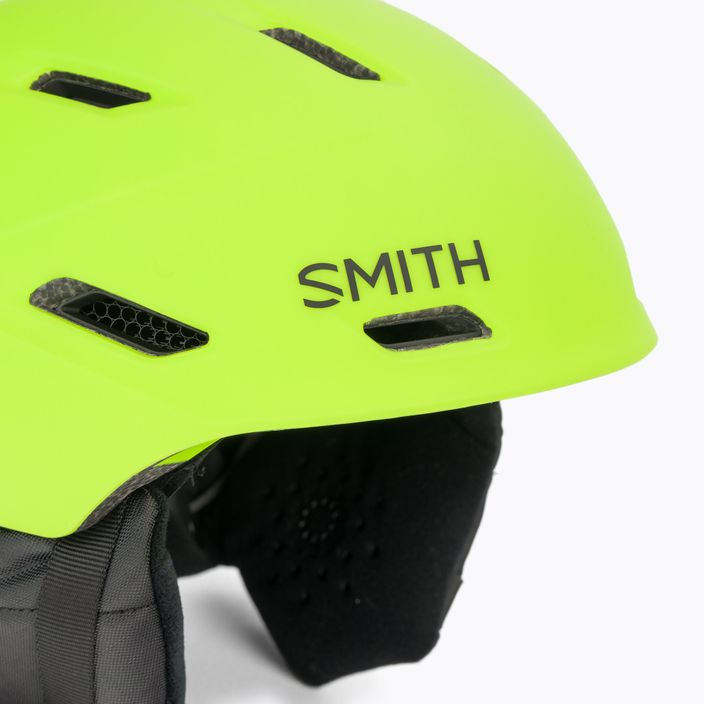 Smith Mission green ski helmet E006962U 7