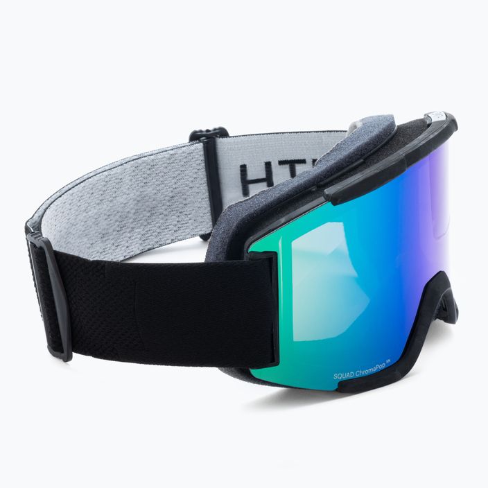 Smith Squad ski goggles black/chromapop sun green mirror M00668 2