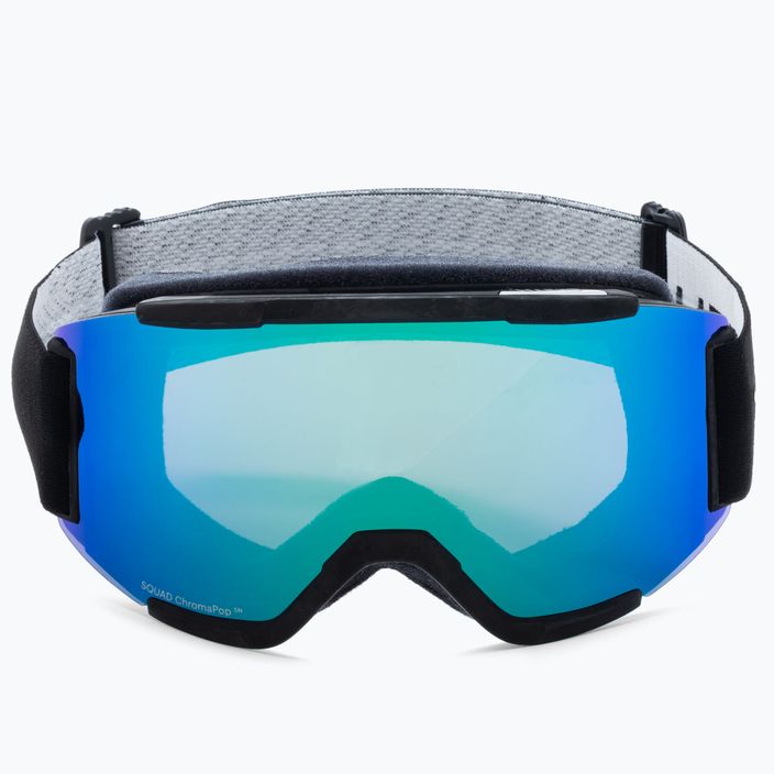 Smith Squad ski goggles black/chromapop sun green mirror M00668 3