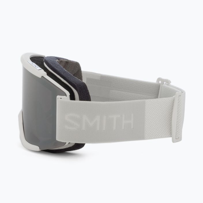 Smith Squad white vapor/chromapop sun platinium mirror ski goggles M00668 5