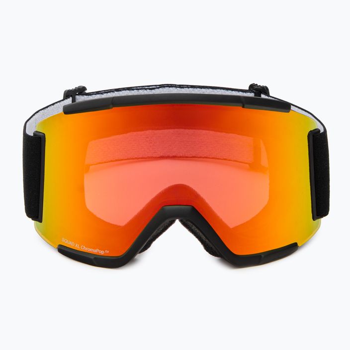 Smith Squad XL black/chromapop everyday red mirror ski goggles M00675 3