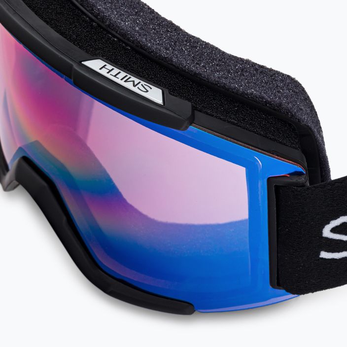 Smith Squad black/chromapop photochromic rose flash ski goggles M00668 5