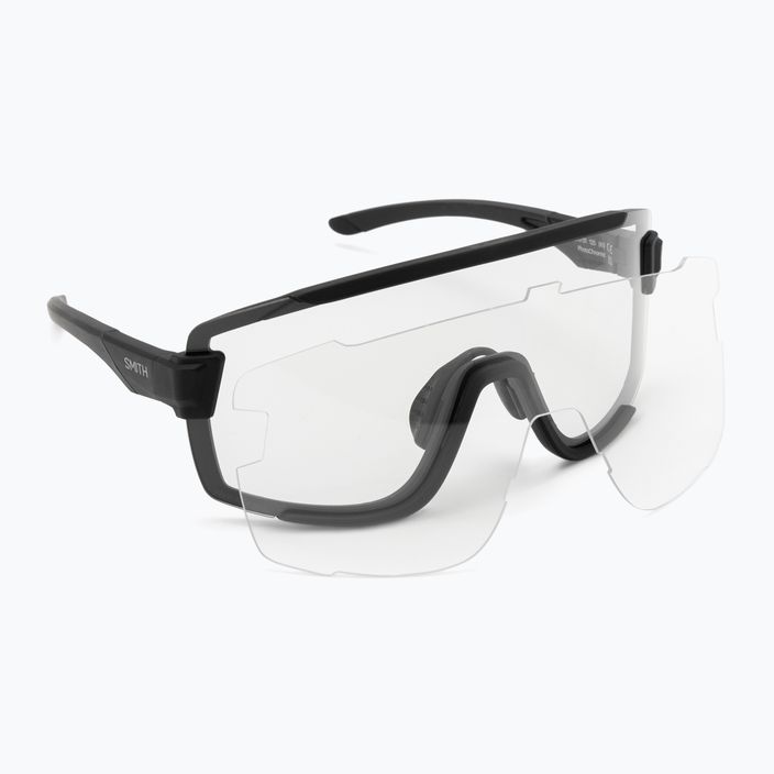 Smith Wildcat matte black/photochromic clear to gray sunglasses