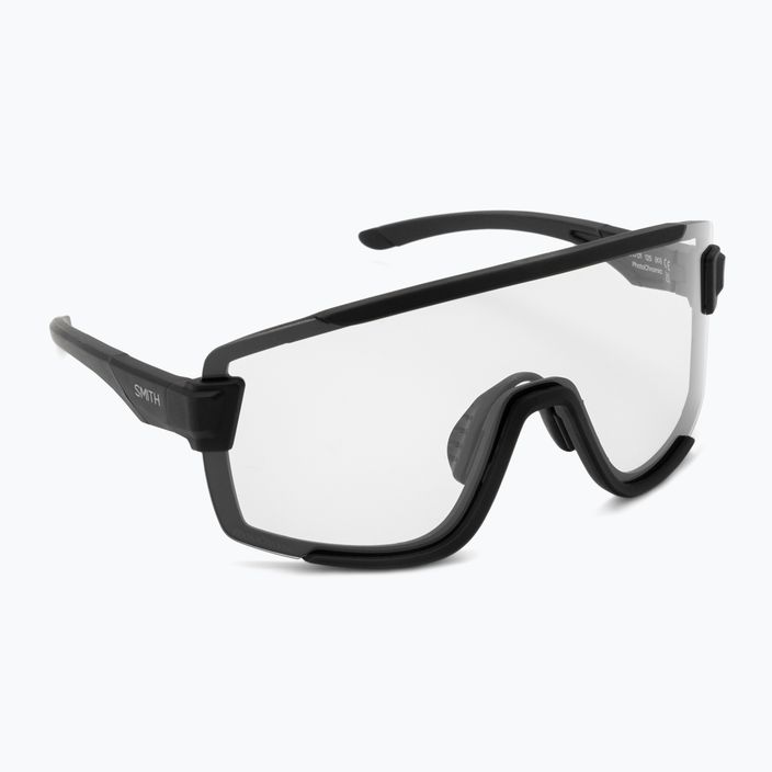 Smith Wildcat matte black/photochromic clear to gray sunglasses 2